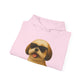 Shih Tzu Wearing Sunglasses - Adult Hoodie