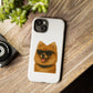 Pomeranian Wearing Sunglasses - Tough Phone Case