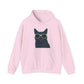 Russian Blue Cat Wearing Sunglasses - Adult Hoodie