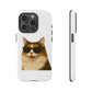 Calico Cat Wearing Sunglasses - Tough Phone Case